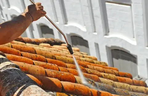 Nettoyage de toitures - Milhaud